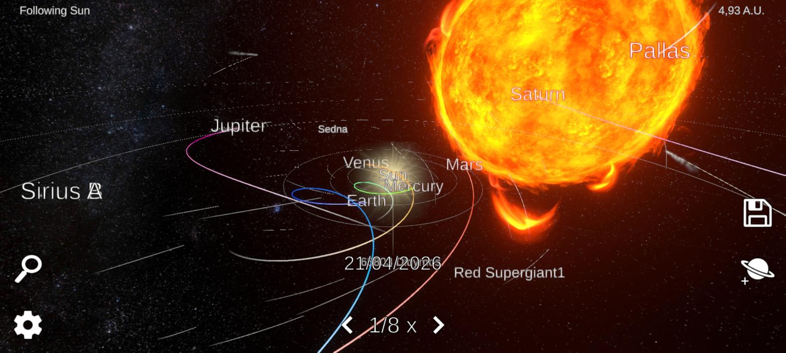 Solar System Simulator