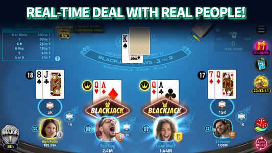 Blackjack 21 online card games