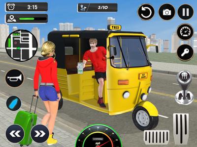 TukTuk Rickshaw taxi Simulator