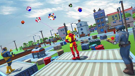 Superhero Kite Flying Games