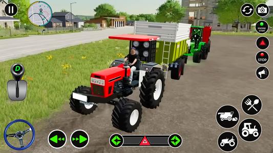 Indian Tractor Farming Game 3D