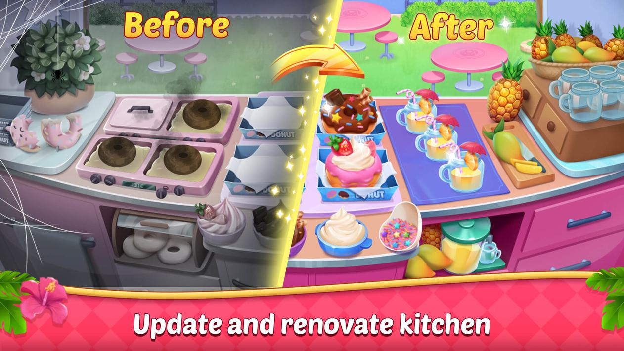 Kitchen Crush : Cooking Games