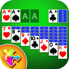 Solitaire puzzle : Card Jigsaw
