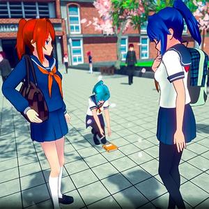 Anime School Girl Life 3D Sim