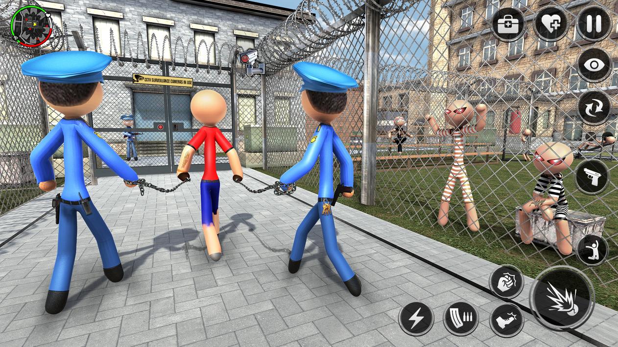 Spider Stickman Prison Break