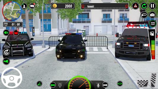 Police Parking 3D Car Driving