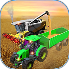 Tractor Farming Game Harvester