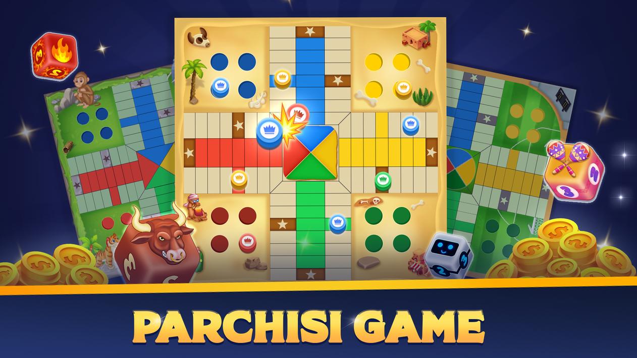 Parchisi PLAY: Dice Board Game