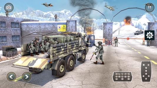 Truck Simulator Army Games 3D