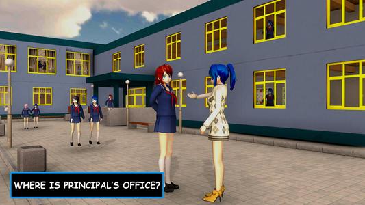 Anime School Girl Life 3D Sim