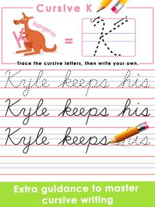 Learn Cursive Writing for Kids