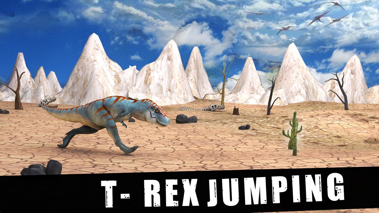 Dinosaur Run Game 3d