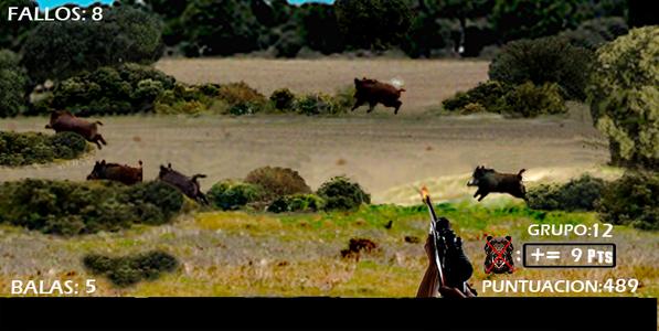 Cazando jabalís