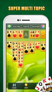 Solitaire puzzle : Card Jigsaw