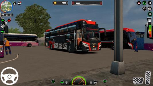 US Coach Bus Simulator Game 3d