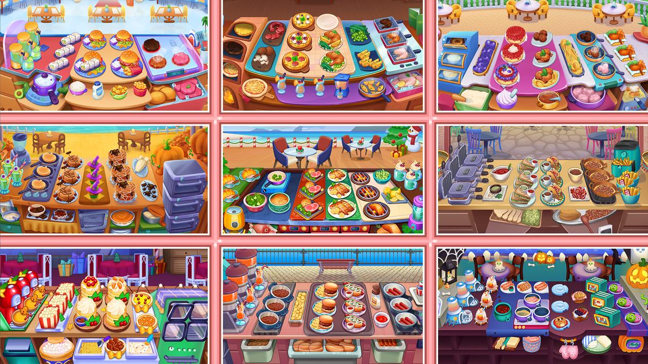 Kitchen Crush : Cooking Games