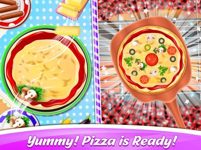 Bake Pizza Game- Cooking game