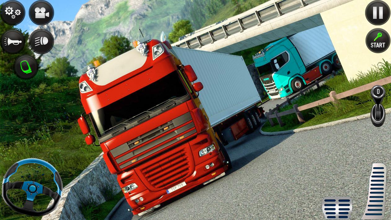 Euro truck simulator parking