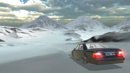 Benz E500 W124 Drift Simulator