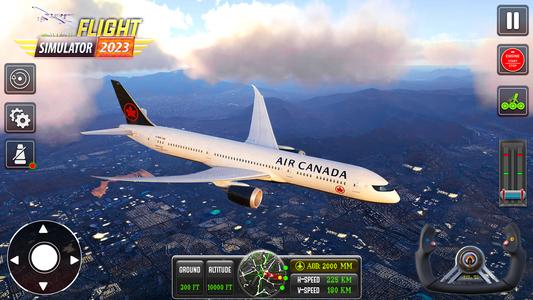 Airplane Simulator City Flight