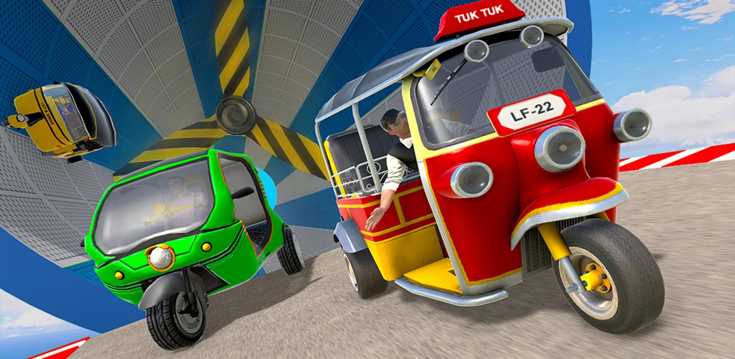 3d Rickshaw: Racing Games