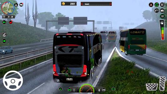 US Coach Bus Simulator Game 3d