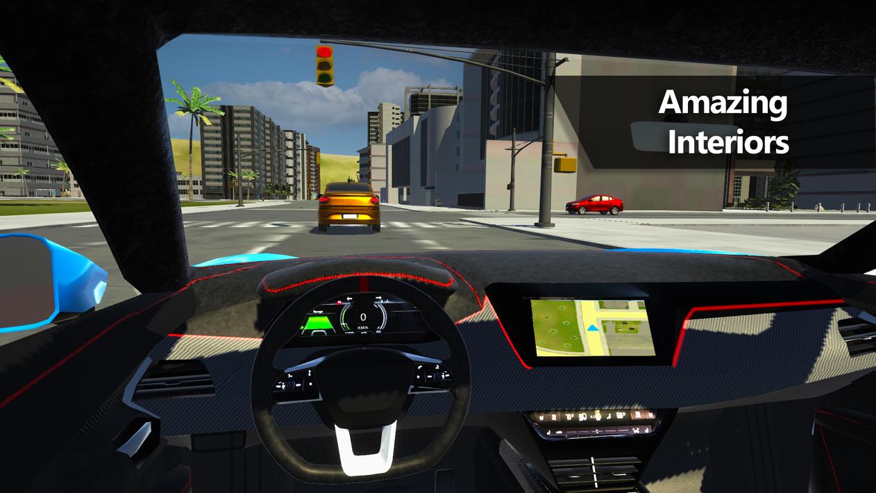 Electric Car Driving Simulator