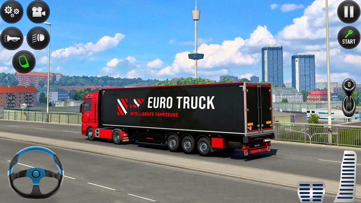 Euro truck simulator parking