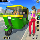 Modern Tuk Tuk Auto Driving 3D