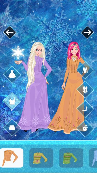 Icy or Fire dress up game