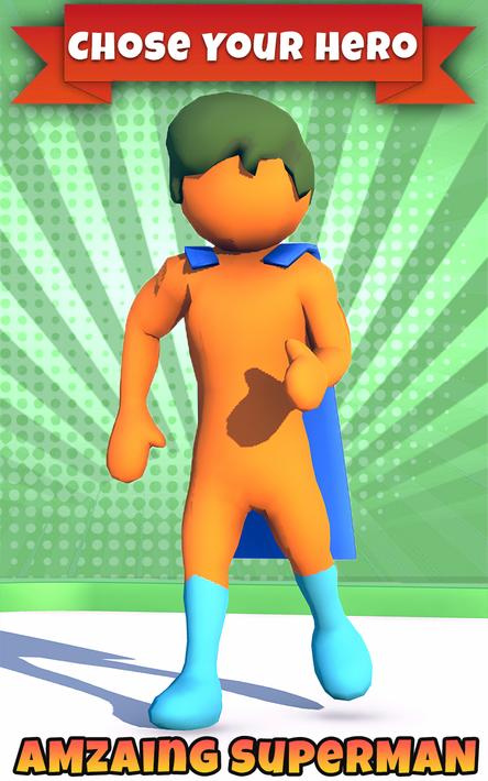 Merge Master Superhero 3D Game