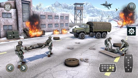 Truck Simulator Army Games 3D