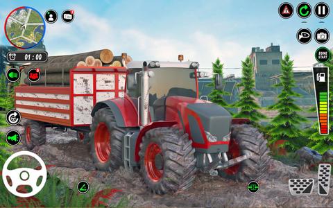 Tractor Trolley Simulator 3D