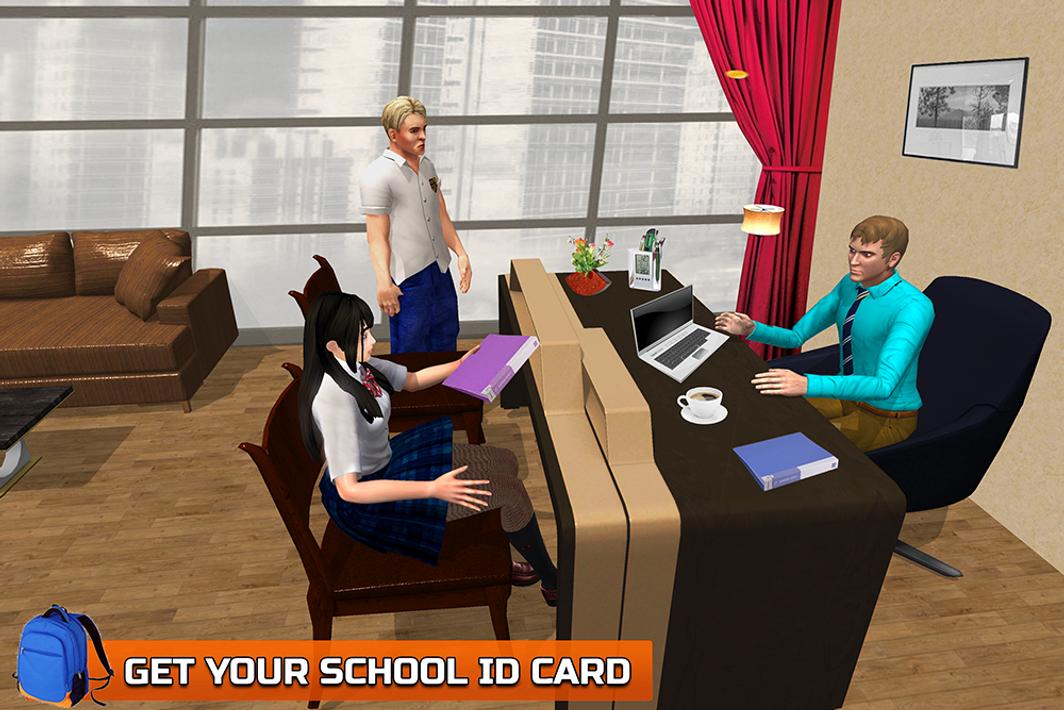 School Girl Life Simulator 3D