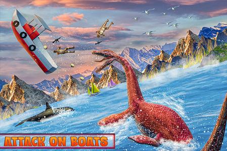 Sea Monster City Dinosaur Game