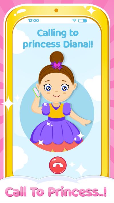 Baby princess phone game