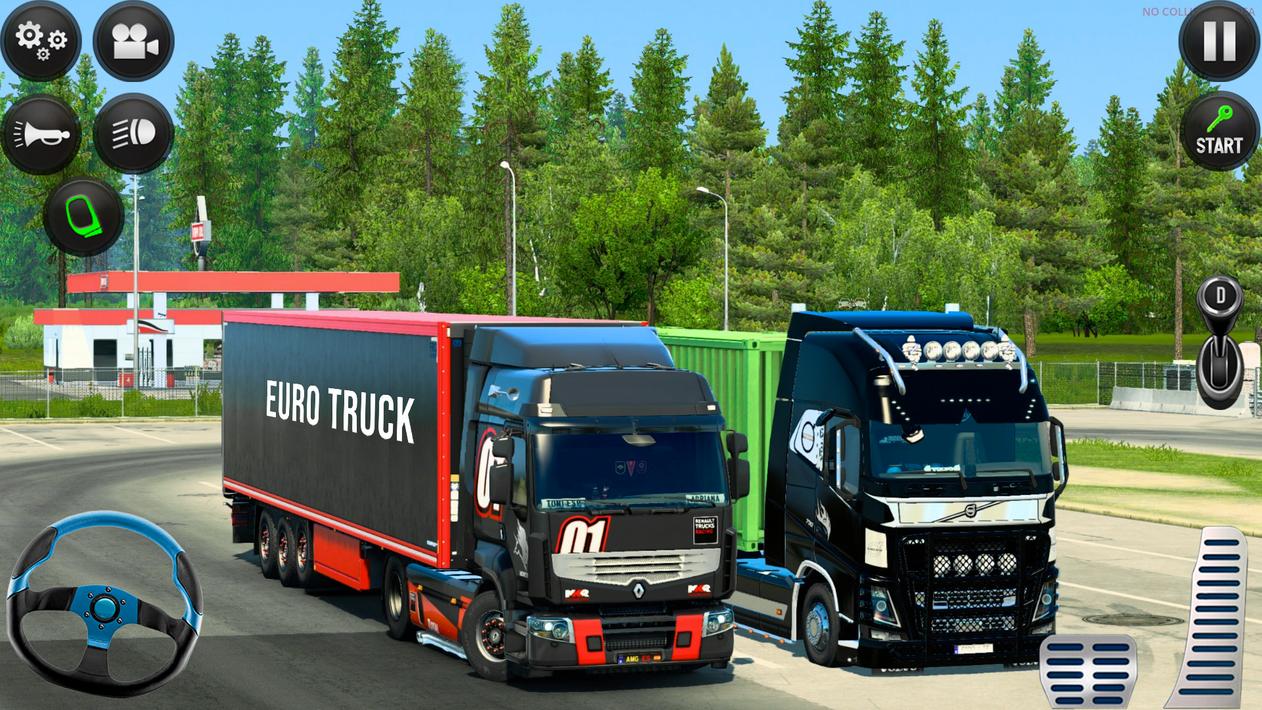 Euro truck simulator parking