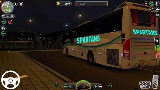 US Coach Bus Simulator Game 3d