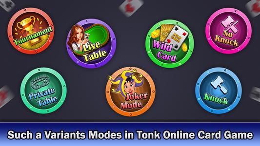 Tonk multiplayer card game