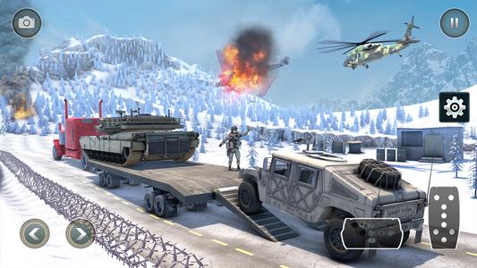 Truck Simulator Army Games 3D