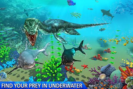 Sea Monster City Dinosaur Game