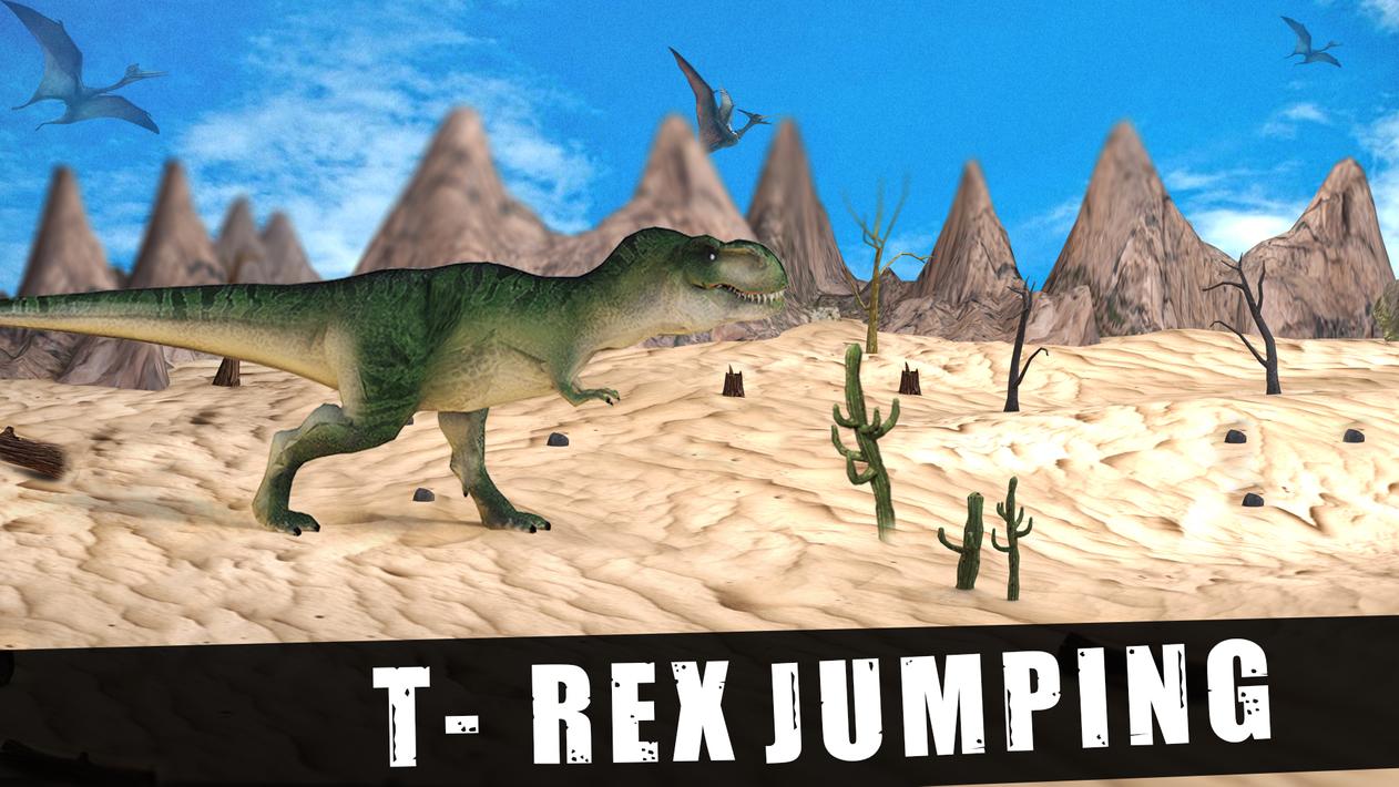 Dinosaur Run Game 3d