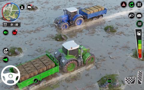 Tractor Trolley Simulator 3D