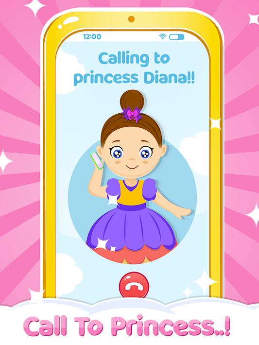 Baby princess phone game