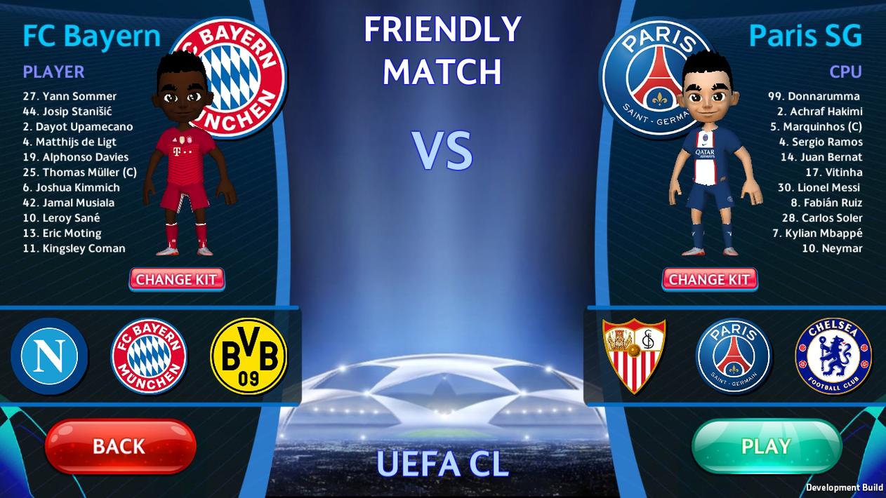 Champions League - UEFA Game