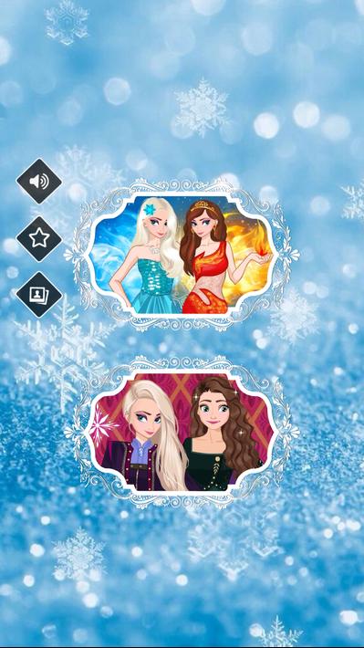 Icy or Fire dress up game