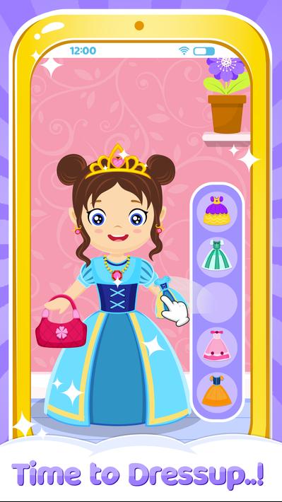 Baby princess phone game