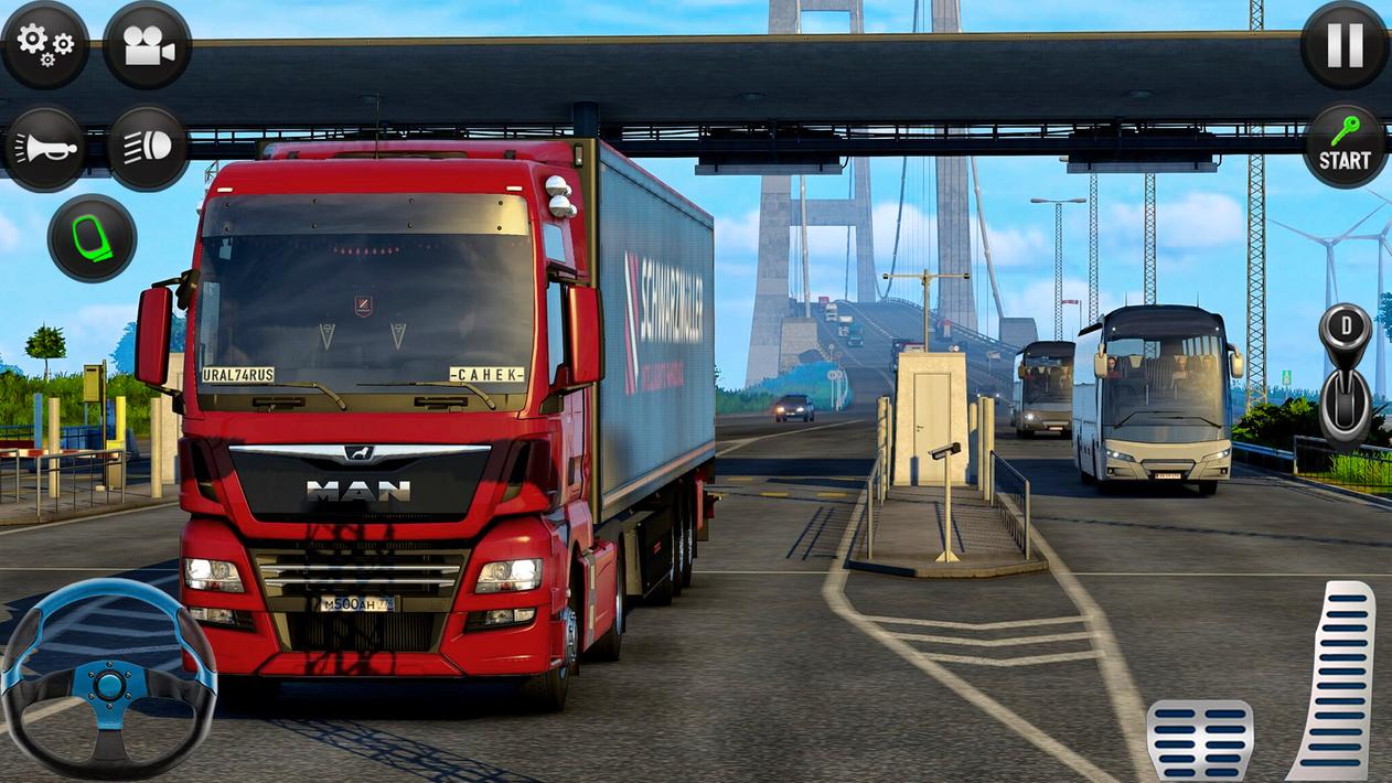 Euro truck simulator parking