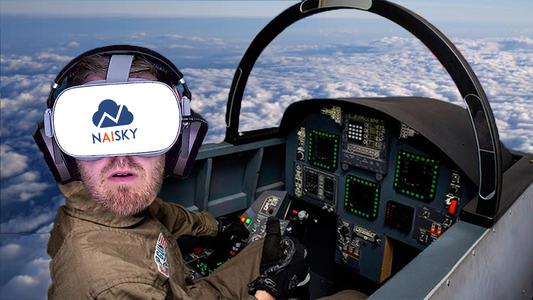 VR AirPlane Flight Simulator