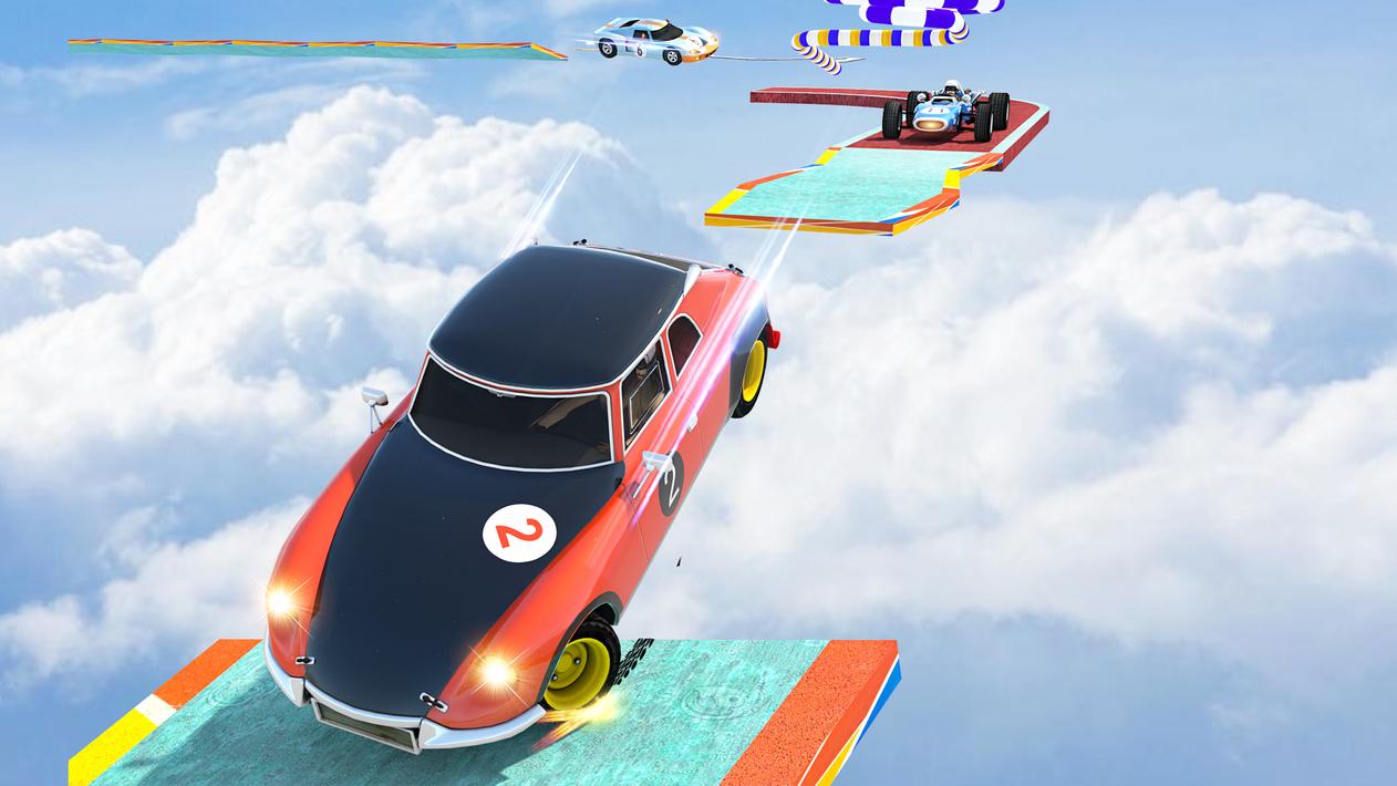 Racing Game Car Stunt Mega Up